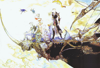Yoshitaka Amano - Final Fantasy V 43