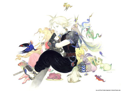 Yoshitaka Amano - Final Fantasy VII 16