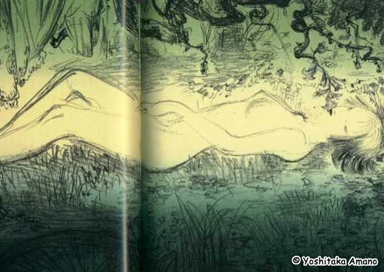 Yoshitaka Amano — River of Dreams — Alice