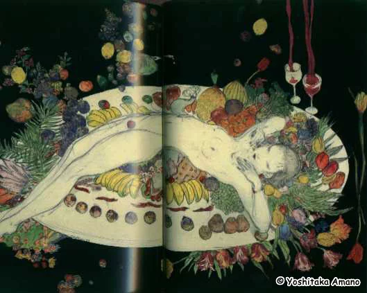 Yoshitaka Amano — Alice's Eternal Night — Alice