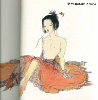 Yoshitaka Amano — The Moon Dancer
