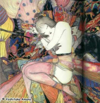 Yoshitaka Amano — The Soul's Pain