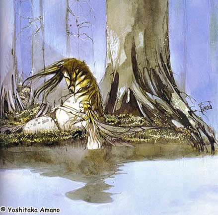 Yoshitaka Amano — La Révélation de la Forêt — Autres dessins