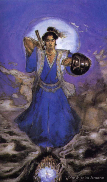 Yoshitaka Amano — Guerrier de la Lune — Biten