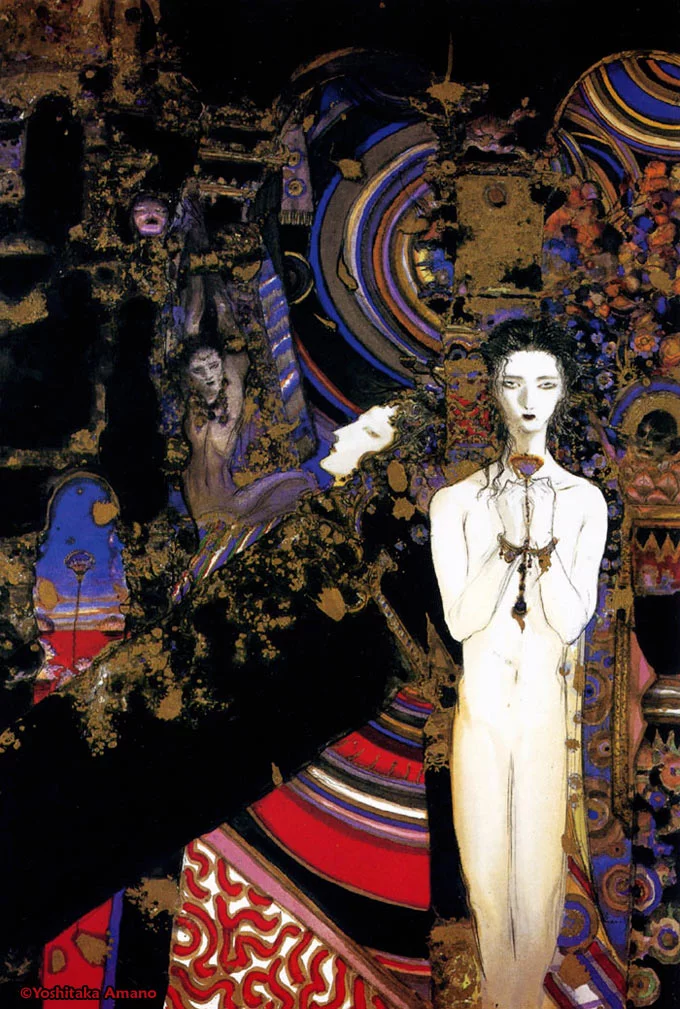 Yoshitaka Amano — La Danseuse Éthérée — Biten