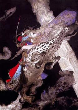 Yoshitaka Amano — The Eternal Night Rider