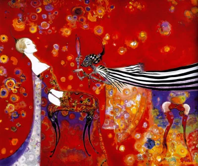 Yoshitaka Amano — The Dance of Spirits