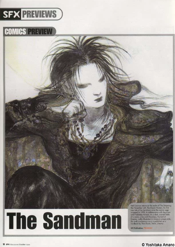 Yoshitaka Amano — The Sandman — Comics