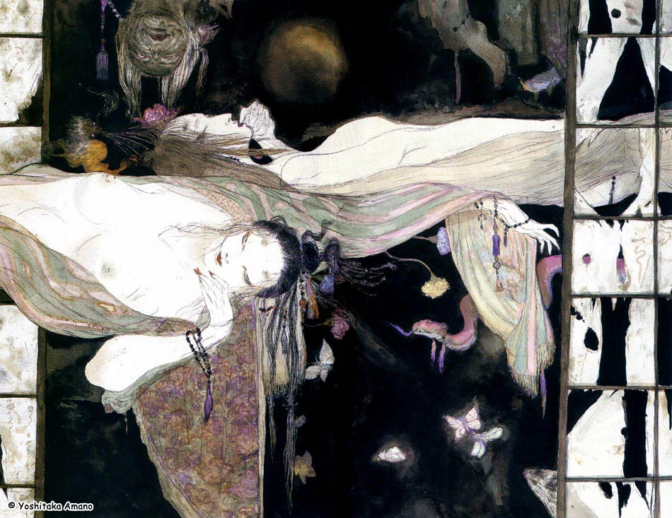 Yoshitaka Amano — La Danse des Esprits — Couples