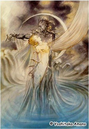 Yoshitaka Amano — Danse des ombres et de la lumière — Couples