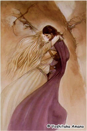 Yoshitaka Amano — Divine Embrace — Couples