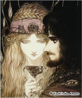 Yoshitaka Amano — Mystic tête-à-tête — Couples