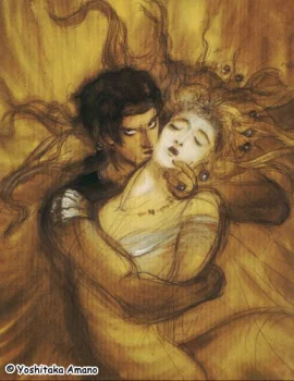 Yoshitaka Amano — Golden Embrace
