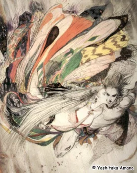 Yoshitaka Amano — Winged Dancer of Night