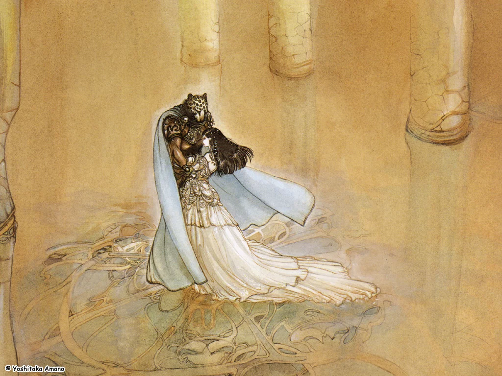 Yoshitaka Amano — La Danse des Époux Célestes — Couples