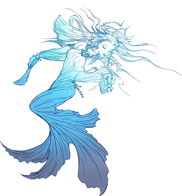 Yoshitaka Amano — Cosmos, le Flux Céleste (Dissidia Final Fantasy) — Final Fantasy Dissidia
