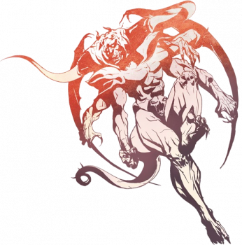 Yoshitaka Amano — Chaos, la Fureur Incandescente (Dissidia Final Fantasy)