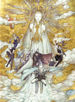Yoshitaka Amano — Cosmos et les Guerriers de la Lumière