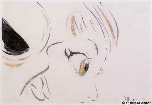 Yoshitaka Amano — Visage énigmatique — Exposition (Cologne)
