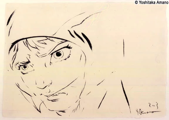Yoshitaka Amano — Enigmatic Portrait — Exposition in Cologne