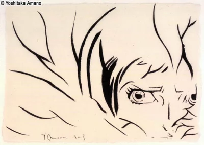 Yoshitaka Amano — Enigmatic Face