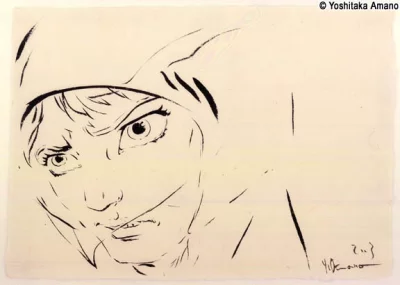 Yoshitaka Amano — Enigmatic Portrait