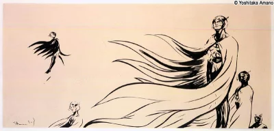 Yoshitaka Amano — Celestial Silhouettes