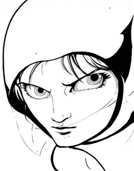 Yoshitaka Amano — Ken Washio Portrait as Gatchaman