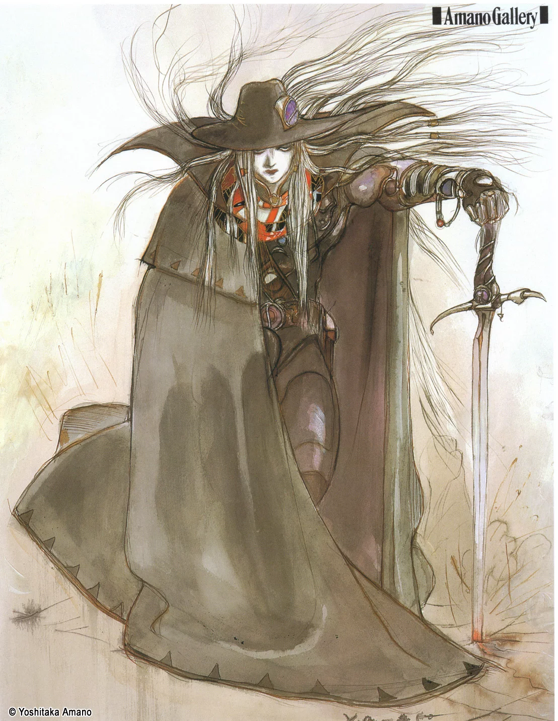 Yoshitaka Amano — Vampire Hunter D — Vampire Hunter D