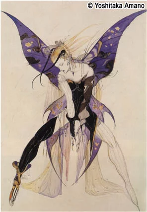 Yoshitaka Amano — Cosmic Dancer of Night Wings — Women