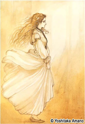 Yoshitaka Amano — Ethereal Light Dancer — Women