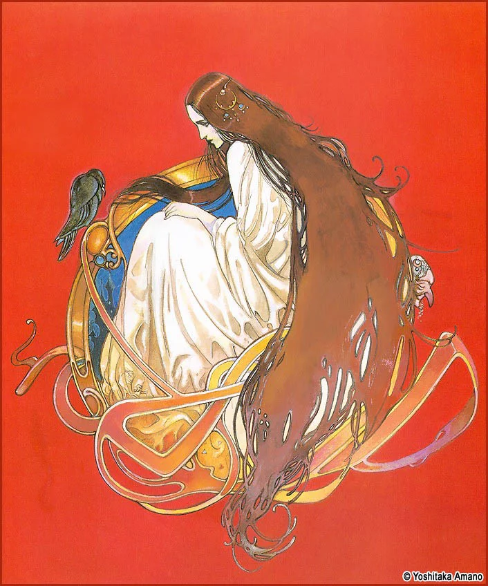 Yoshitaka Amano — The Ribbon Dancer — Women