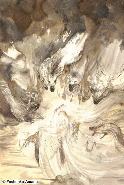 Yoshitaka Amano — Dance of the Spirits — Women