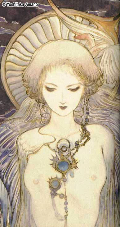 Yoshitaka Amano — The Heavenly Lady — Women