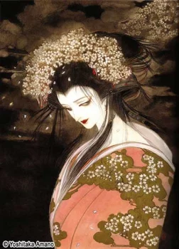 Yoshitaka Amano — The Sakura Dancer