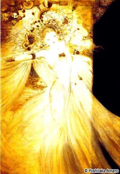 Yoshitaka Amano — Ethereal Light Goddess