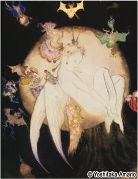 Yoshitaka Amano — The Moon of Fairy Creatures