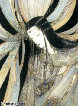 Yoshitaka Amano — The Silk Leaf Lady