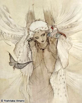 Yoshitaka Amano — The Silent Wings Dance