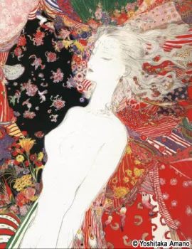 Yoshitaka Amano — The Dance of Fabrics