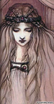 Yoshitaka Amano — The Golden-Haired Queen