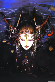 Yoshitaka Amano — The Dark Queen of the Waters