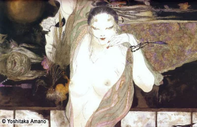Yoshitaka Amano — The Night Dancer