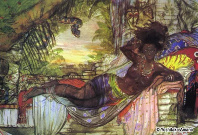 Yoshitaka Amano — The Jungle Queen