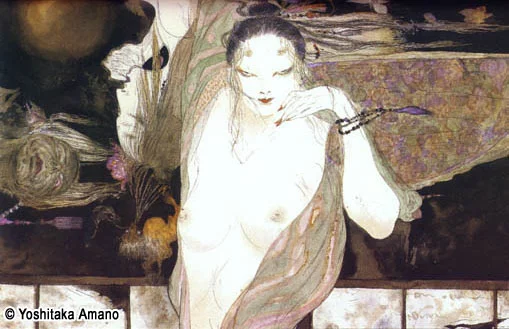 Yoshitaka Amano — The Night Dancer — Women