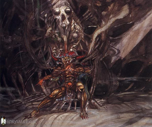 Yoshitaka Amano — Le Garland de la Légende — Final Fantasy I