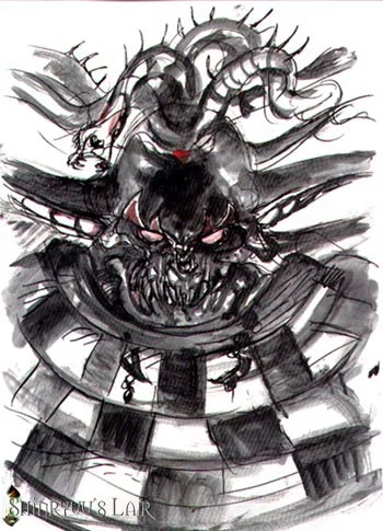 Yoshitaka Amano — Le Seigneur des Ténèbres — Final Fantasy I