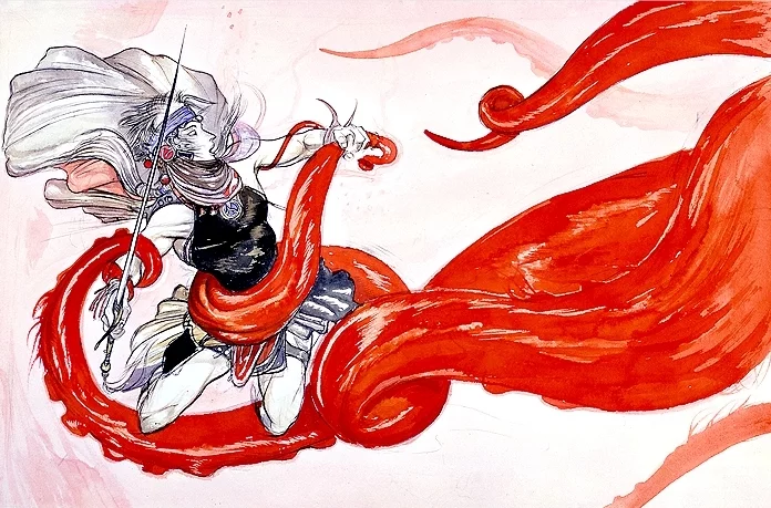 Yoshitaka Amano — Final Fantasy I 19 — Final Fantasy I