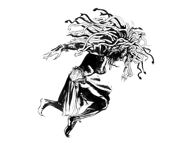 Yoshitaka Amano — Eternal Moon Dancer — Final Fantasy I