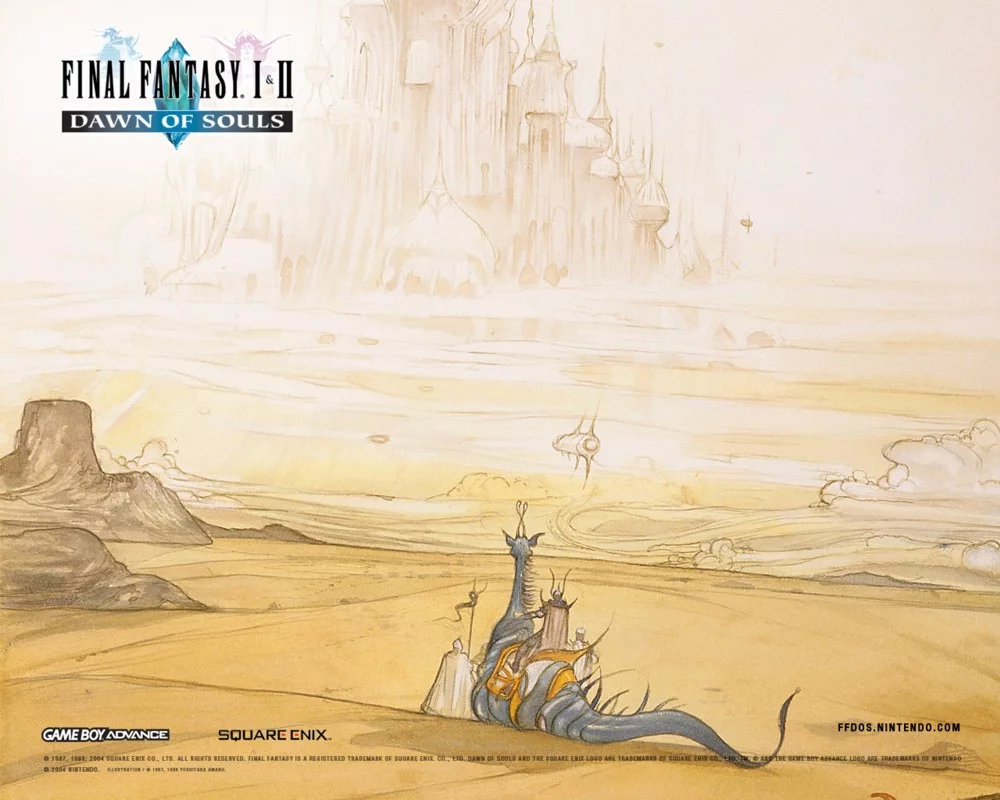 Yoshitaka Amano — Dawn of Souls — Final Fantasy I